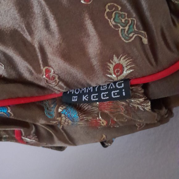 Asian Silk Mommy Bag by Kccci - Picture 2 of 8